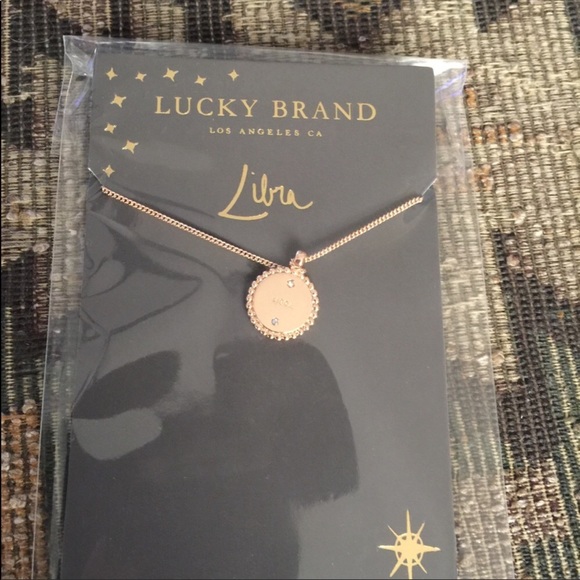 Lucky Brand Jewelry - Lucky brand small libra zodiac necklace